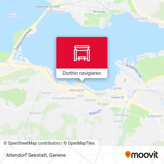 Altendorf Seestatt Karte