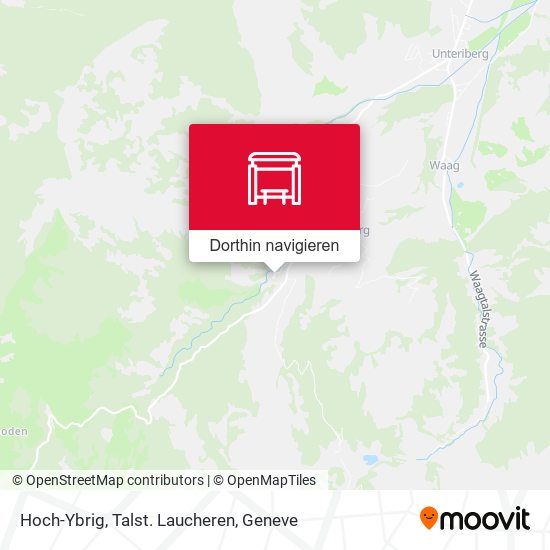 Hoch-Ybrig, Talst. Laucheren Karte
