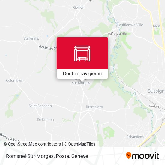 Romanel-Sur-Morges, Poste Karte