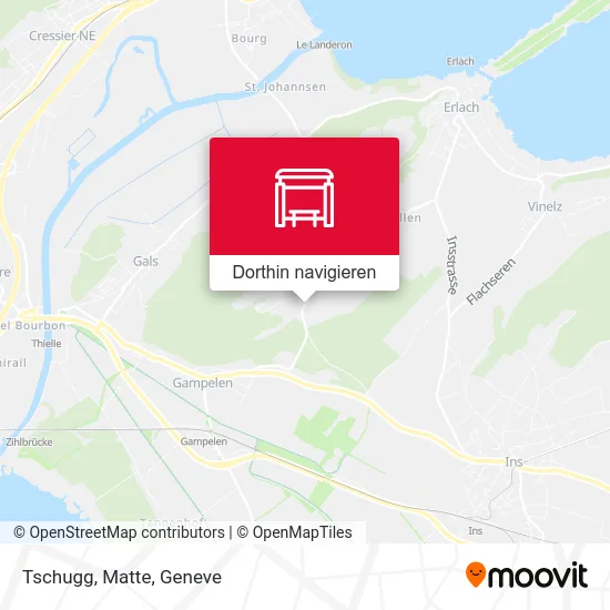 Tschugg, Matte Karte