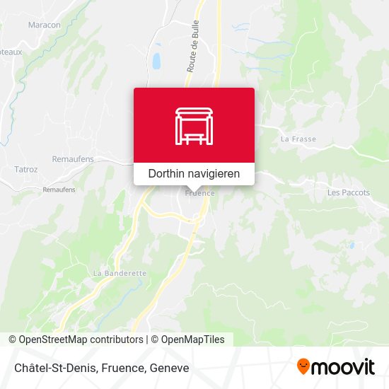 Châtel-St-Denis, Fruence Karte