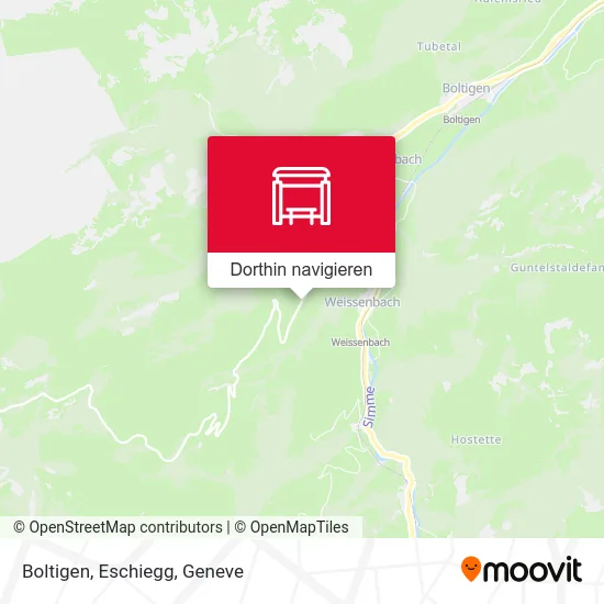 Boltigen, Eschiegg Karte