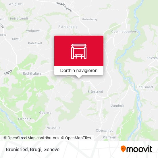 Brünisried, Brügi Karte
