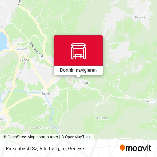 Rickenbach Sz, Allerheiligen Karte