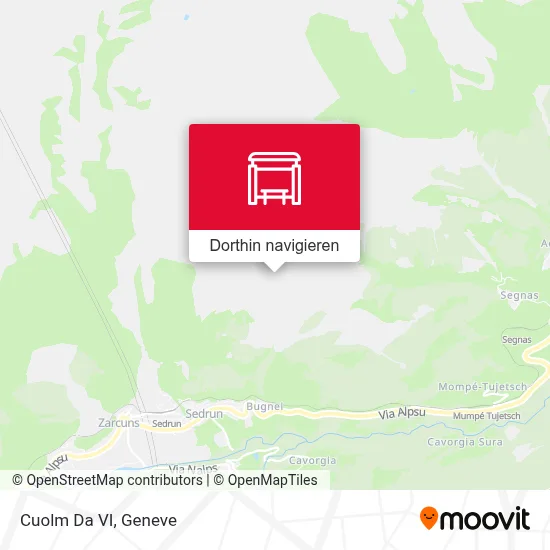 Cuolm Da VI Karte