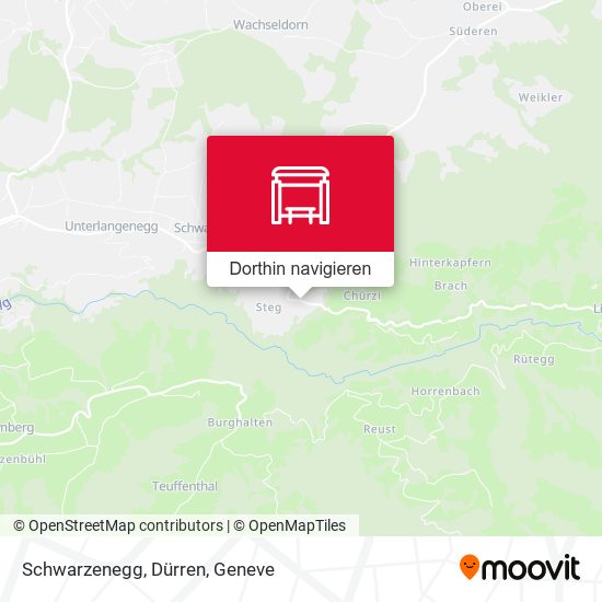Schwarzenegg, Dürren Karte