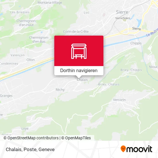 Chalais, Poste Karte