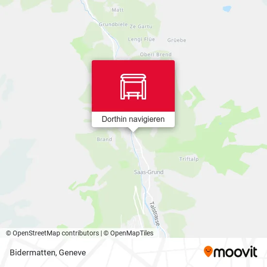 Bidermatten Karte