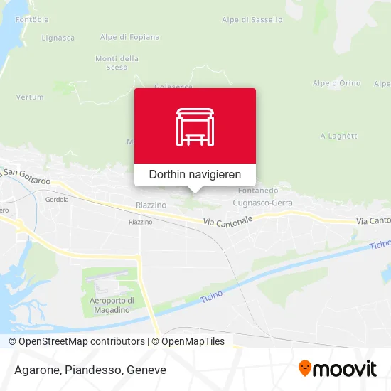 Agarone, Piandesso Karte