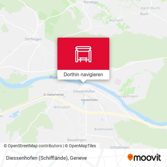 Diessenhofen (Schifflände) Karte