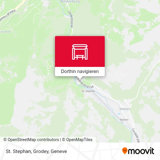 St. Stephan, Grodey Karte