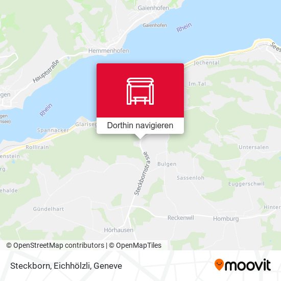 Steckborn, Eichhölzli Karte