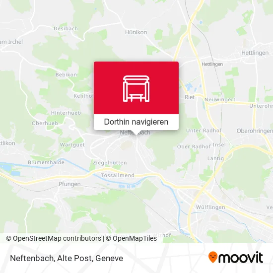 Neftenbach, Alte Post Karte