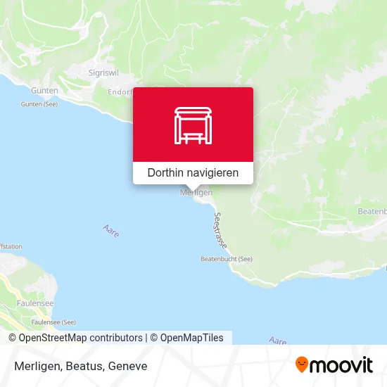 Merligen, Beatus Karte