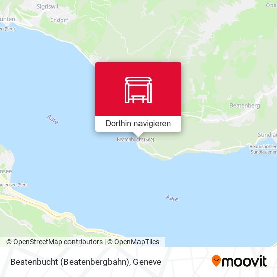 Beatenbucht (Beatenbergbahn) Karte