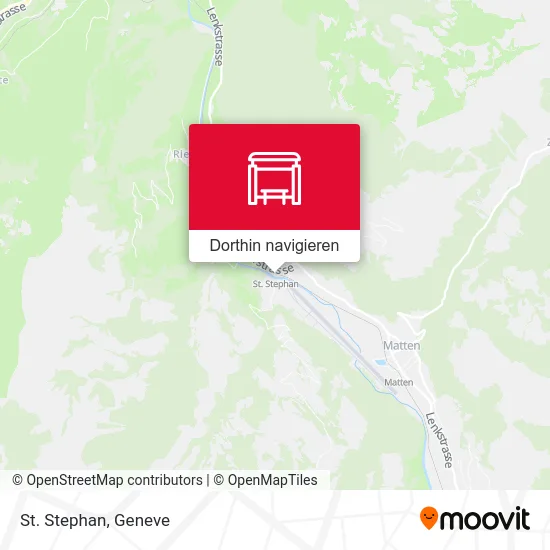 St. Stephan Karte