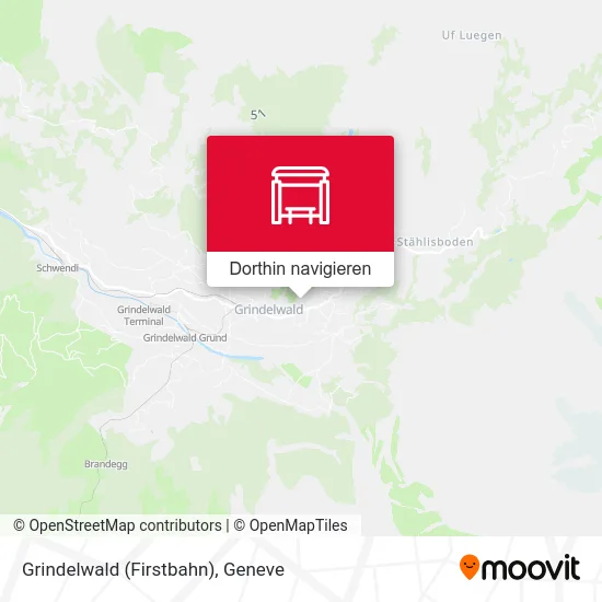 Grindelwald (Firstbahn) Karte