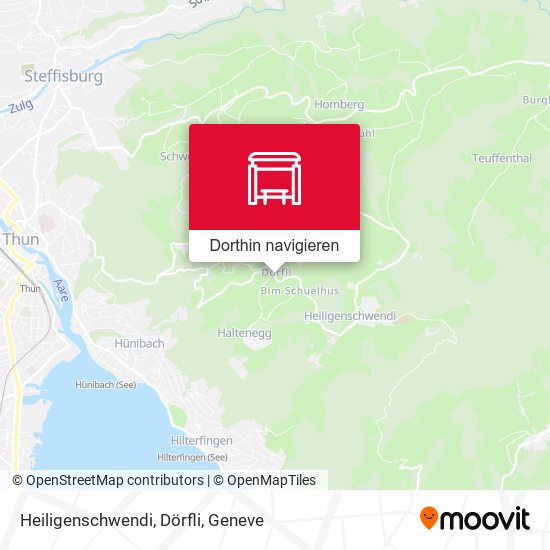 Heiligenschwendi, Dörfli Karte