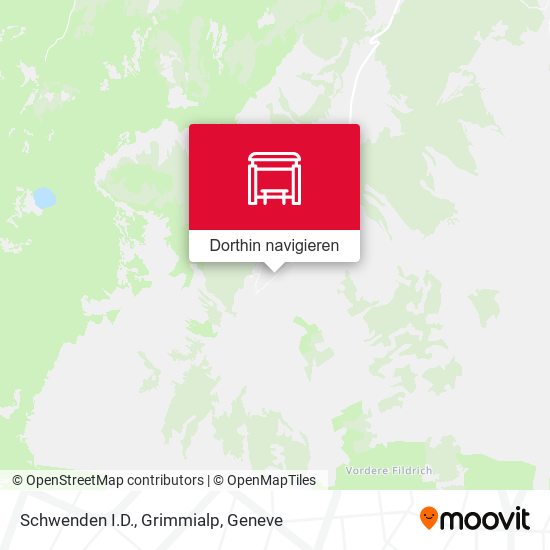 Schwenden I.D., Grimmialp Karte