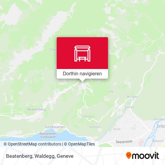 Beatenberg, Waldegg Karte