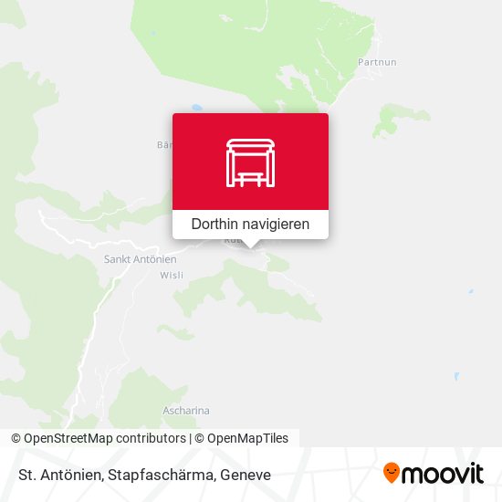 St. Antönien, Stapfaschärma Karte