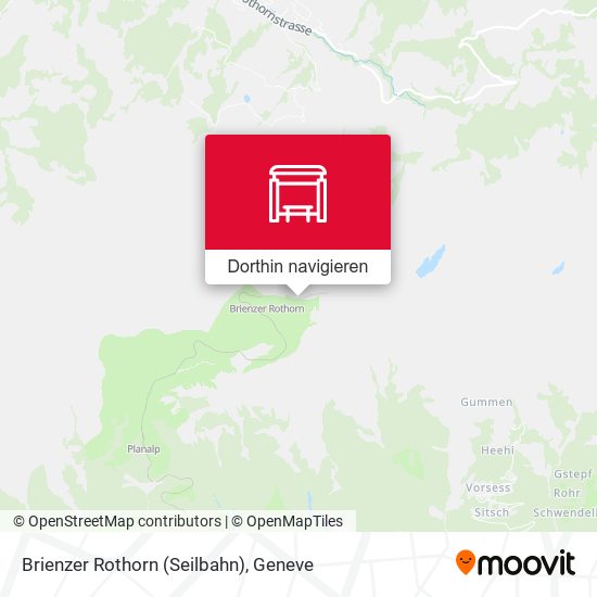 Brienzer Rothorn (Seilbahn) Karte