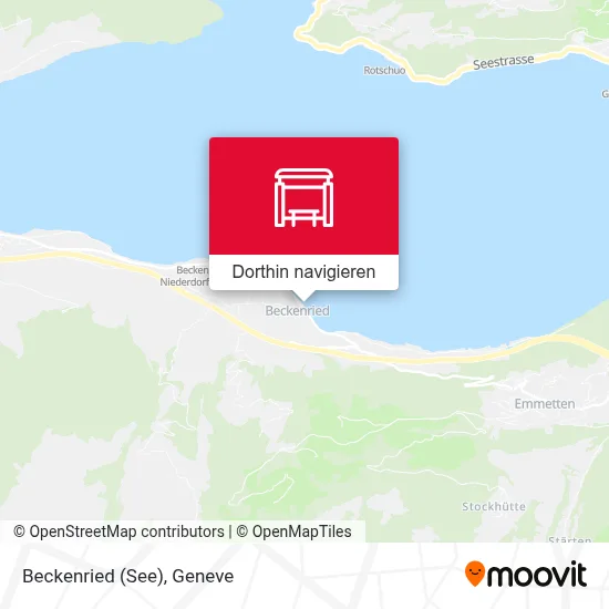 Beckenried (See) Karte