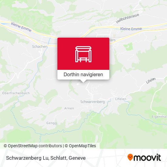 Schwarzenberg Lu, Schlatt Karte