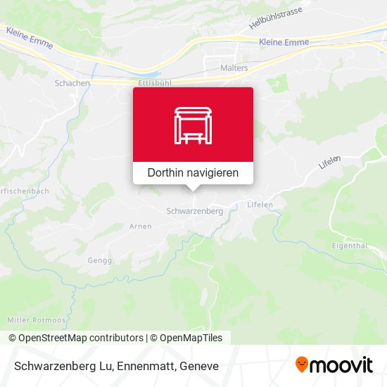 Schwarzenberg Lu, Ennenmatt Karte