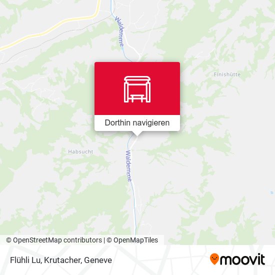 Flühli Lu, Krutacher Karte