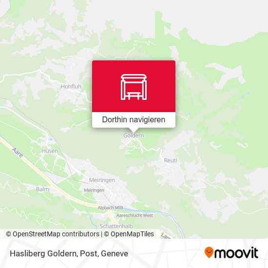 Hasliberg Goldern, Post Karte