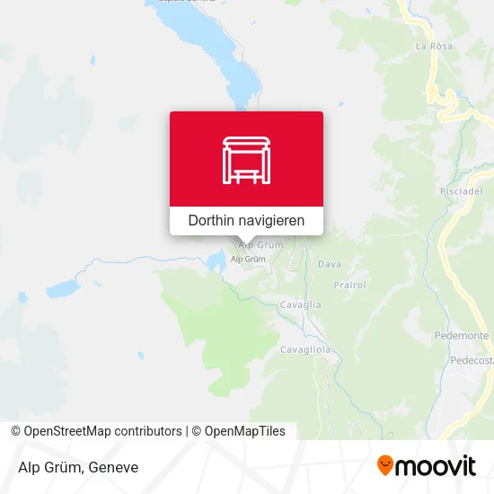 Alp Grüm Karte