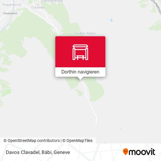 Davos Clavadel, Bäbi Karte