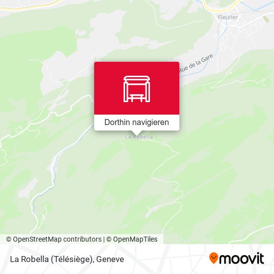 La Robella (Télésiège) Karte