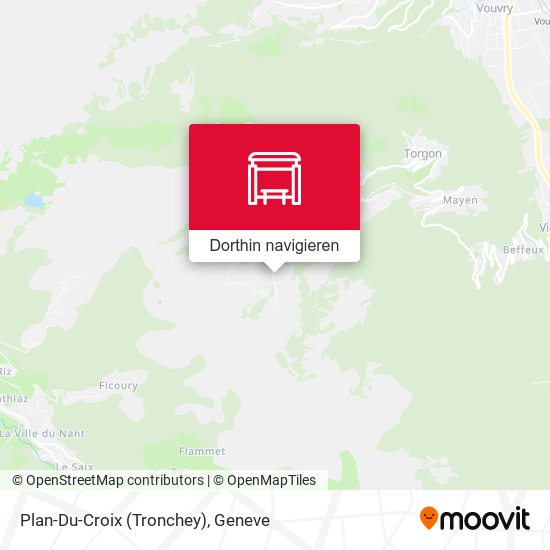 Plan-Du-Croix (Tronchey) Karte