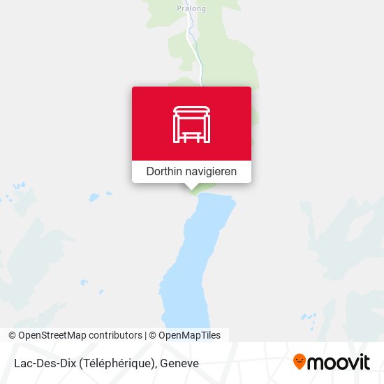 Lac-Des-Dix (Téléphérique) Karte