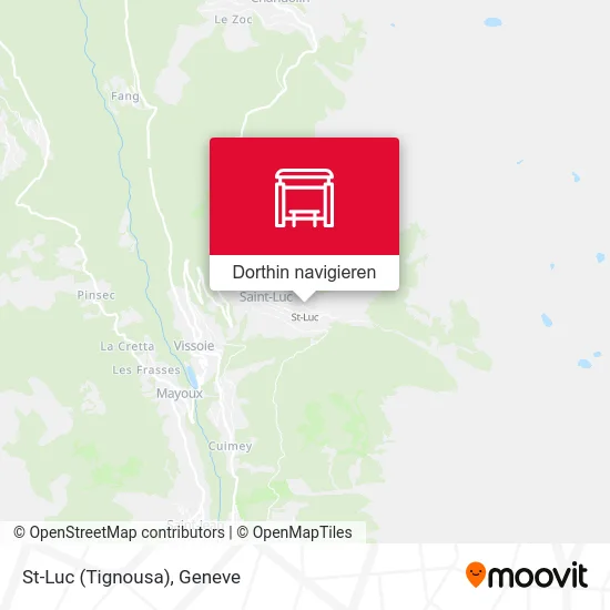 St-Luc (Tignousa) Karte