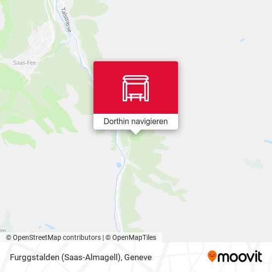 Furggstalden (Saas-Almagell) Karte