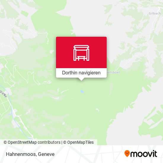 Hahnenmoos Karte