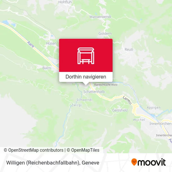 Willigen (Reichenbachfallbahn) Karte