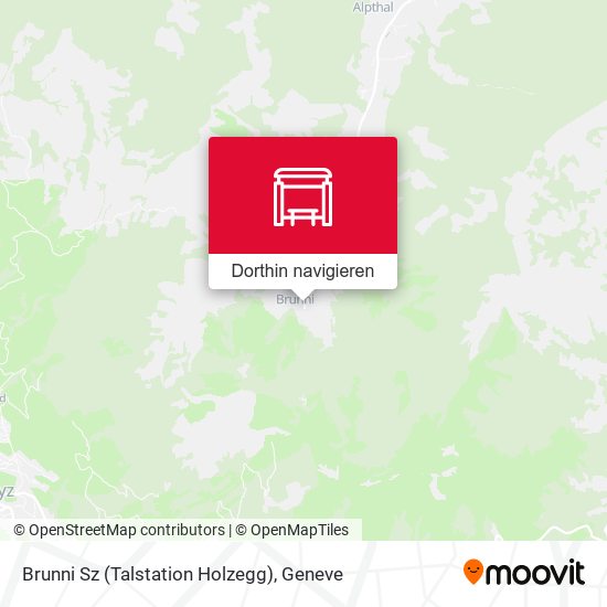 Brunni Sz (Talstation Holzegg) Karte