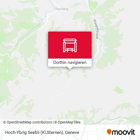Hoch-Ybrig Seebli (Kl.Sternen) Karte
