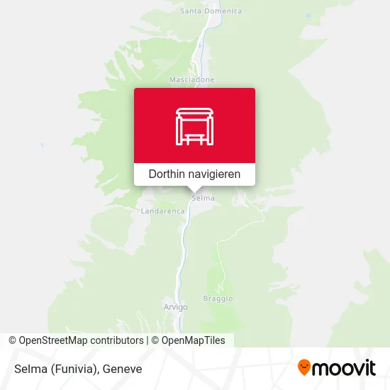 Selma (Funivia) Karte