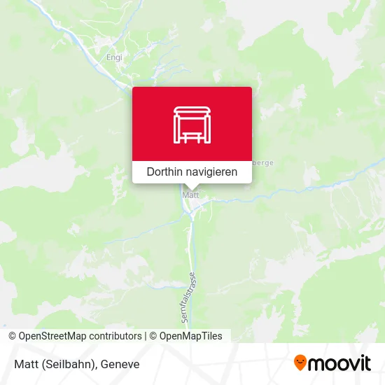 Matt (Seilbahn) Karte