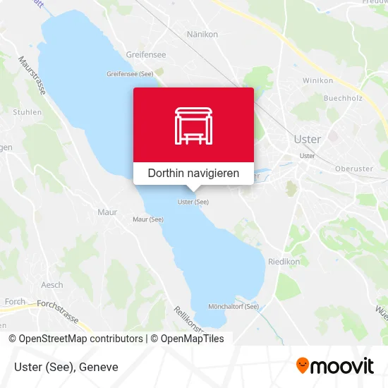 Uster (See) Karte