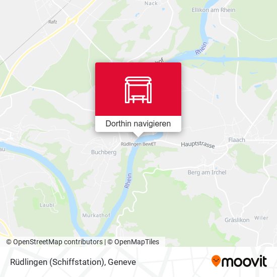 Rüdlingen (Schiffstation) Karte
