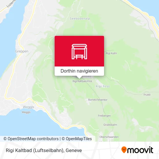 Rigi Kaltbad (Luftseilbahn) Karte