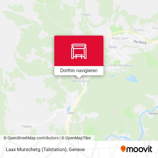 Laax Murschetg (Talstation) Karte