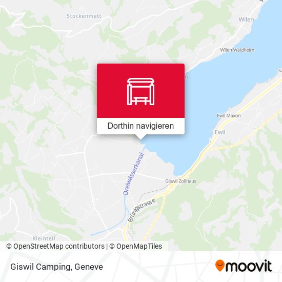 Giswil Camping Karte