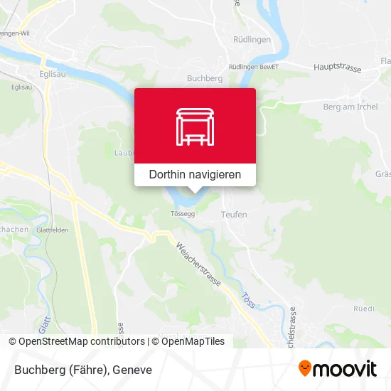 Buchberg (Fähre) Karte